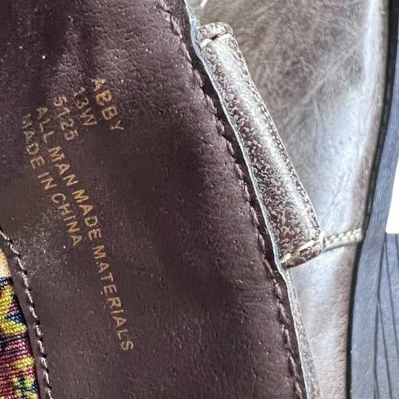 Cloudwalker by Avenue Abby Pointed Toe Side Zipperr Cowgirl Boots - Picture 14 of 15